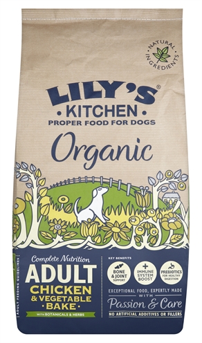 Lily’s kitchen dog adult organic chicken bake (7 KG)