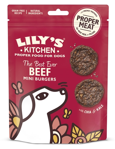 Lily’s kitchen dog the best ever beef mini burgers (70 GR)