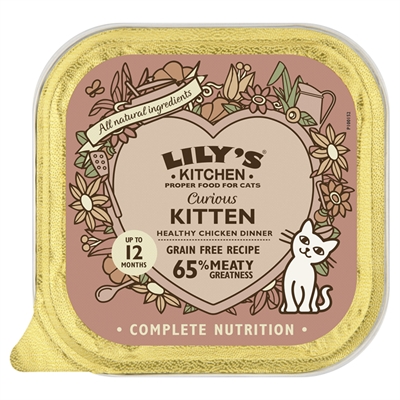 Lily’s kitchen cat curious kitten (19X85 GR)