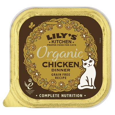 Lily’s kitchen cat organic chicken dinner (19X85 GR)
