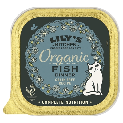Lily’s kitchen cat organic fish dinner (19X85 GR)
