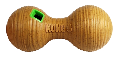 Kong bamboo feeder dumbbel voerbal (20,5X8,5X8,5 CM)
