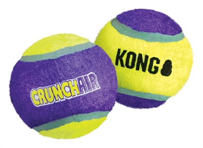 Kong crunchair tennisballen (5X5X5 CM 3 ST)