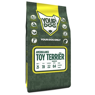Yourdog amerikaanse toy terriËr senior (3 KG)