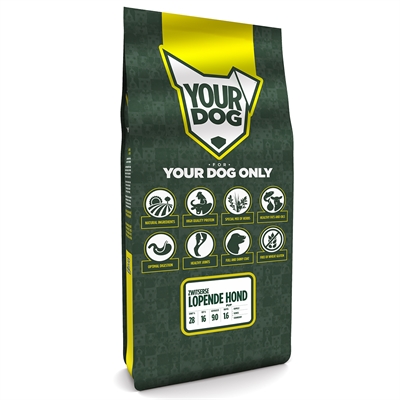 Yourdog zwitsere lopende hond pup (12 KG)