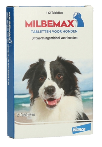 Milbemax hond (10-50 KG 2 TBL)