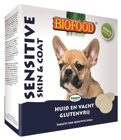 Biofood hondensnoepje sensitive hypoallergeen skin en coat (55 ST)