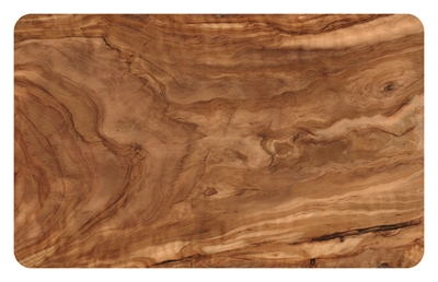 Tarhong placemat olive pvc / eva houtprint (48,5X29 CM)