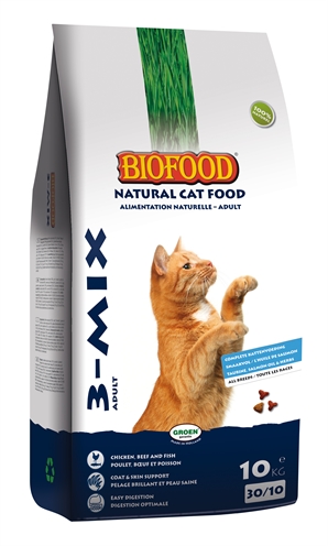 Biofood kattenvoeding kat 3-mix (10 KG)