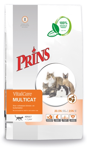 Prins cat vital care multicat (5 KG)