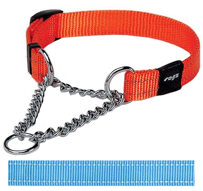 Rogz for dogs snake choker turquoise (16 MMX32-44 CM)