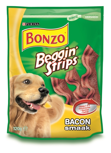 Bonzo beggin’ strips bacon (6X120 GR)