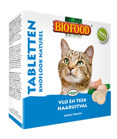 Biofood kattensnoepjes bij vlo naturel (100 ST)