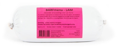 Barfmenu lam premium hondenvoer (10X1000 GR)