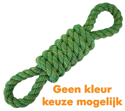 Happy pet king size coil 8 vormig touw (39X10X9 CM)