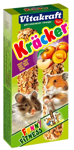 Vitakraft hamster kracker fruit (2 IN 1)