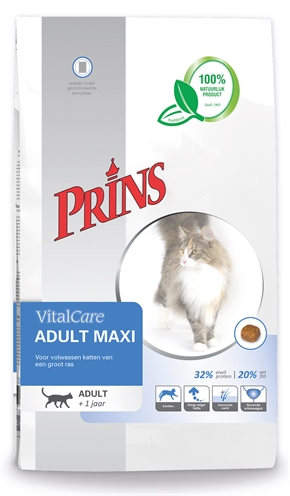 Prins cat vital care adult maxi (10 KG)