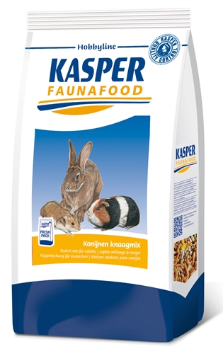 Kasper faunafood hobbyline konijnen knaagmix (3,5 KG)