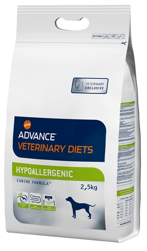 Advance hond veterinary diet hypo allergenic (2,5 KG)