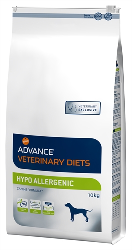 Advance hond veterinary diet hypo allergenic (10 KG)