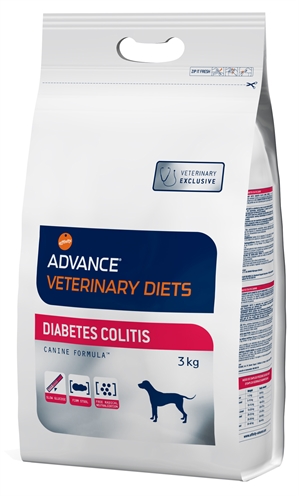 Advance hond veterinary diet diabetes colites (3 KG)