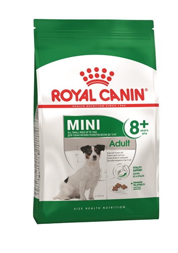 Royal canin mini adult +8 (2 KG)
