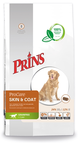 Prins procare graanvrij skin & coat (12 KG)